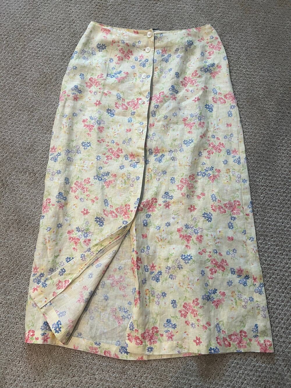 Vintage Liz Claiborne Floral Skirt
